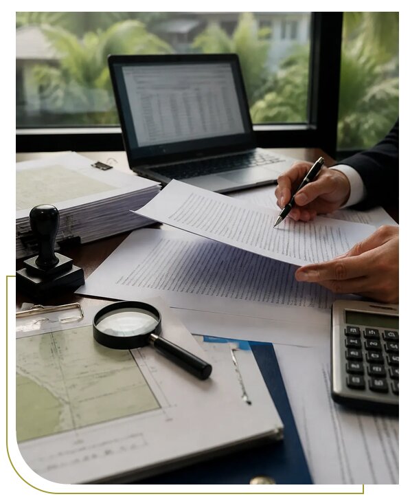 Юридическая проверка недвижимости Due Diligence на Пхукете из Сланцев